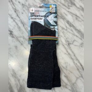 Smartwool, Everyday Crew Height Merino Wool Blend Socks, Unisex, Large